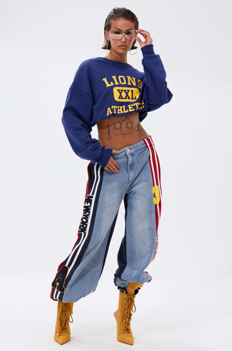 LIGHTS OUT TWO-IN-ONE JEANS