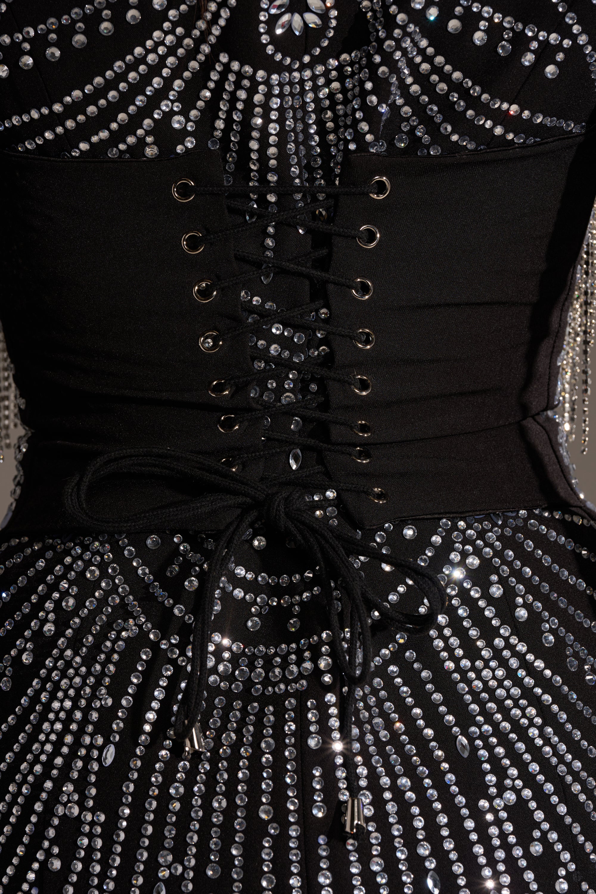 NOT YOUR BABE RHINESTONE BLAZER DRESS