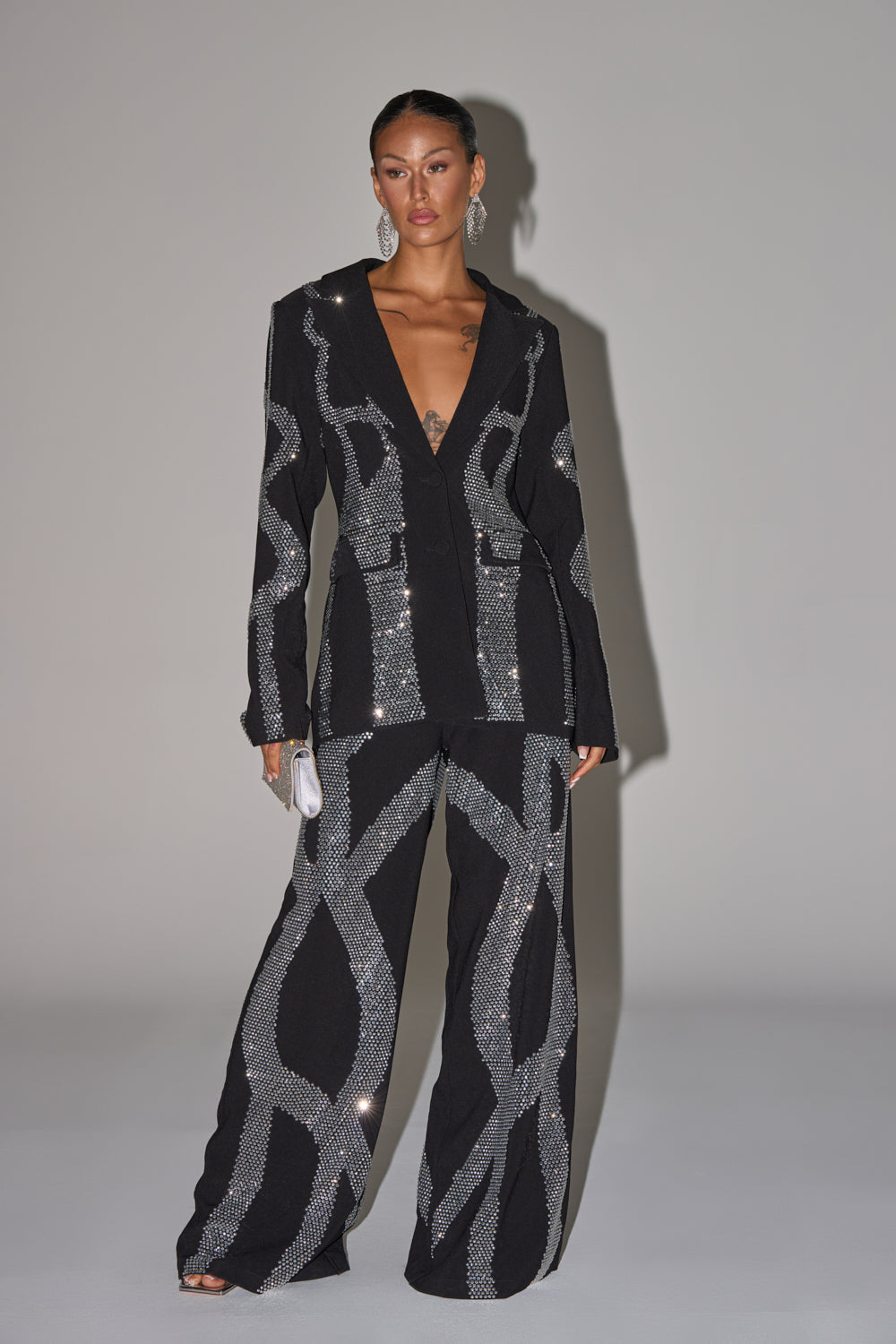 GEMINI RHINESTONE PANT