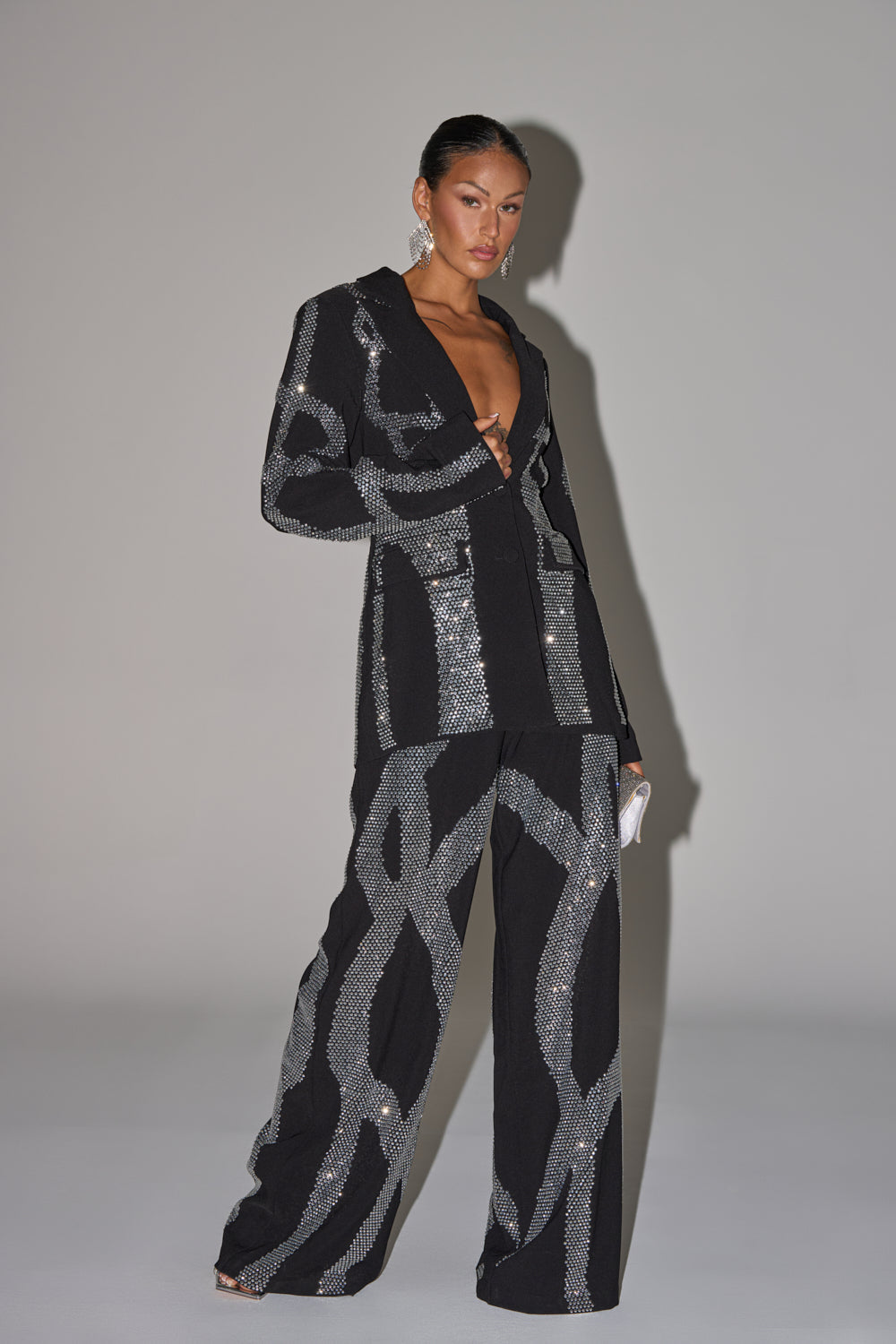 GEMINI RHINESTONE PANT