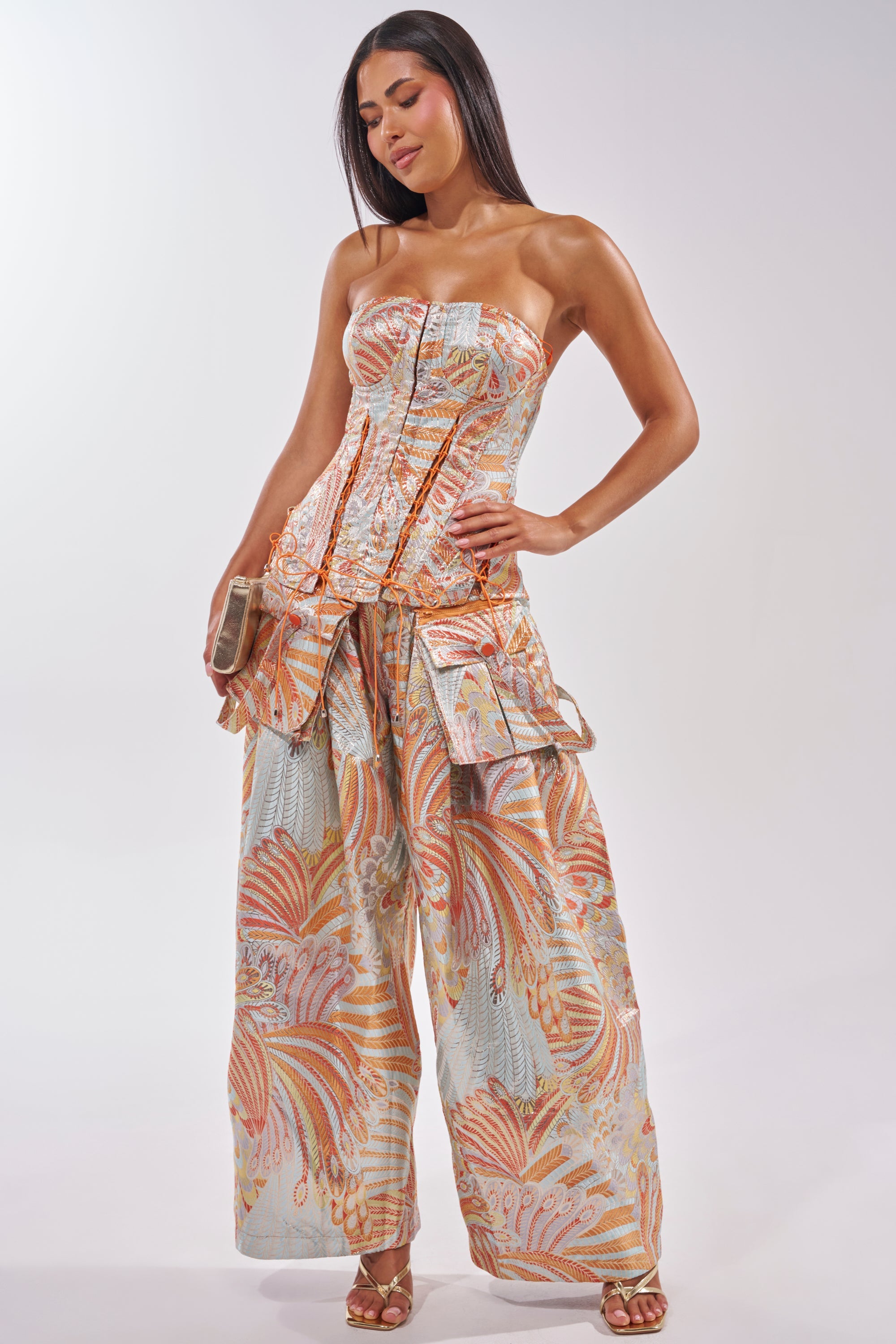 MARTHA FLORAL CORSET