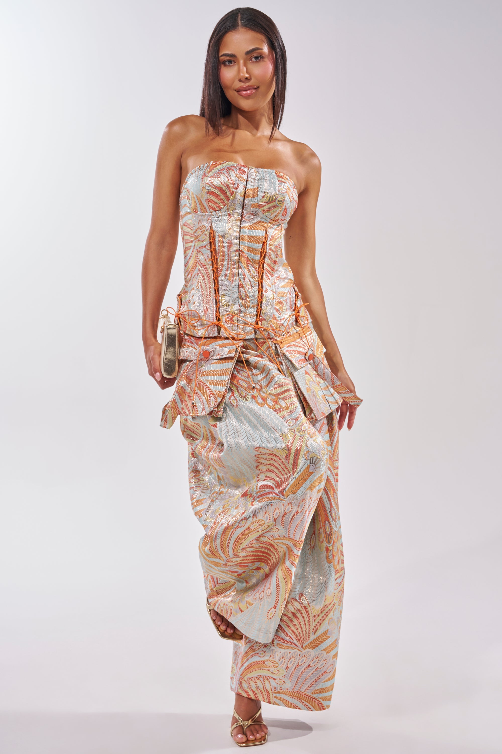 MARTHA FLORAL CORSET