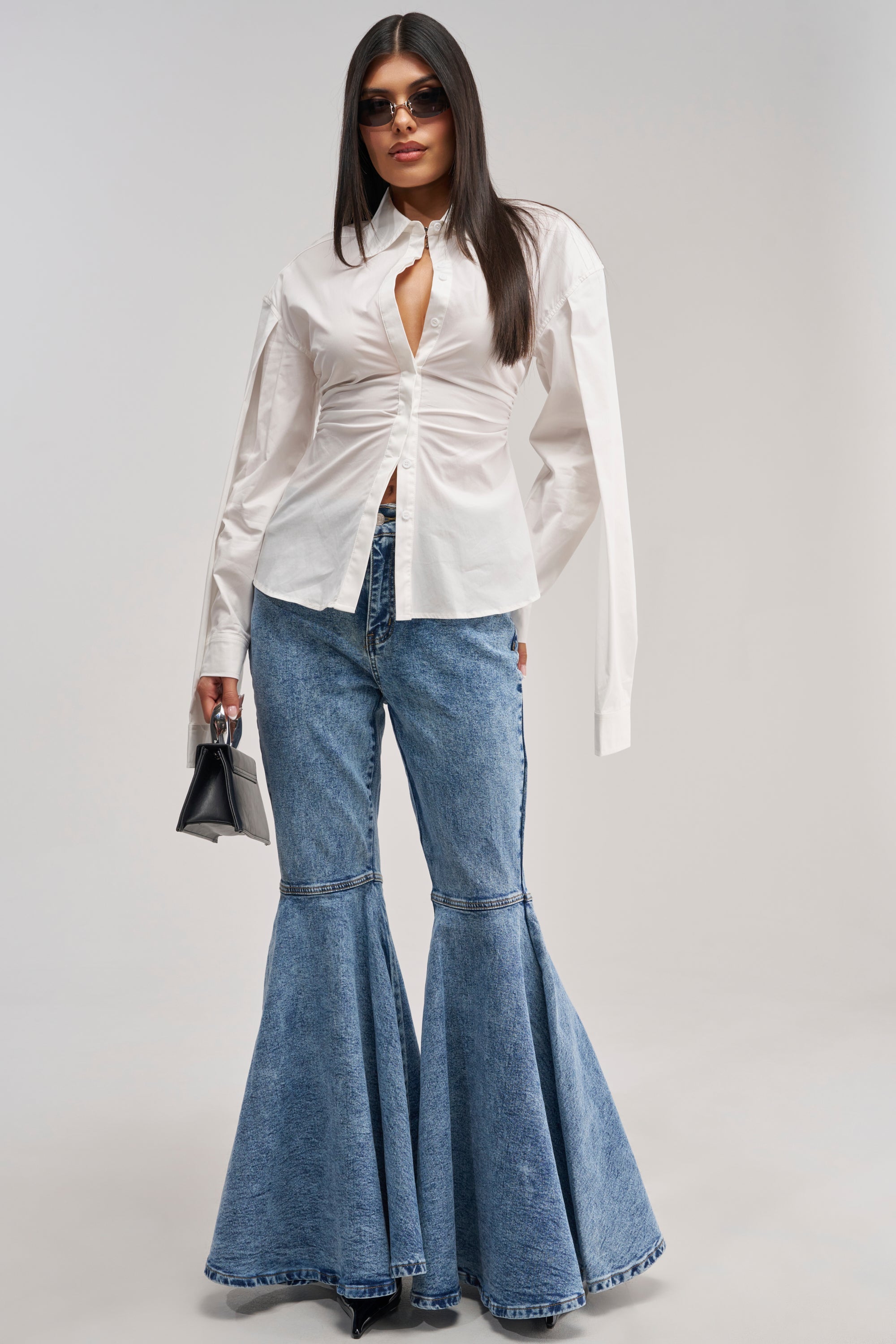 BOSS UP POPLIN BLOUSE