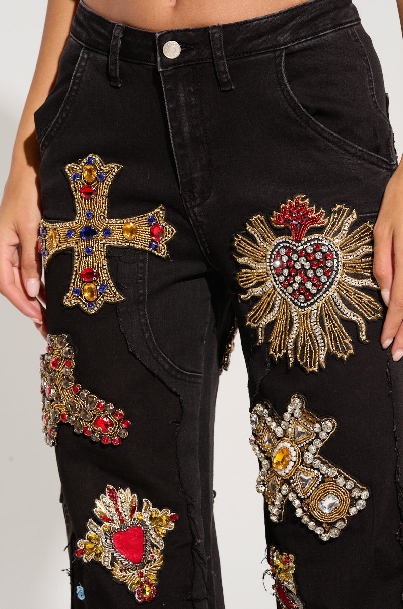 WILD AND FREE DENIM PANT