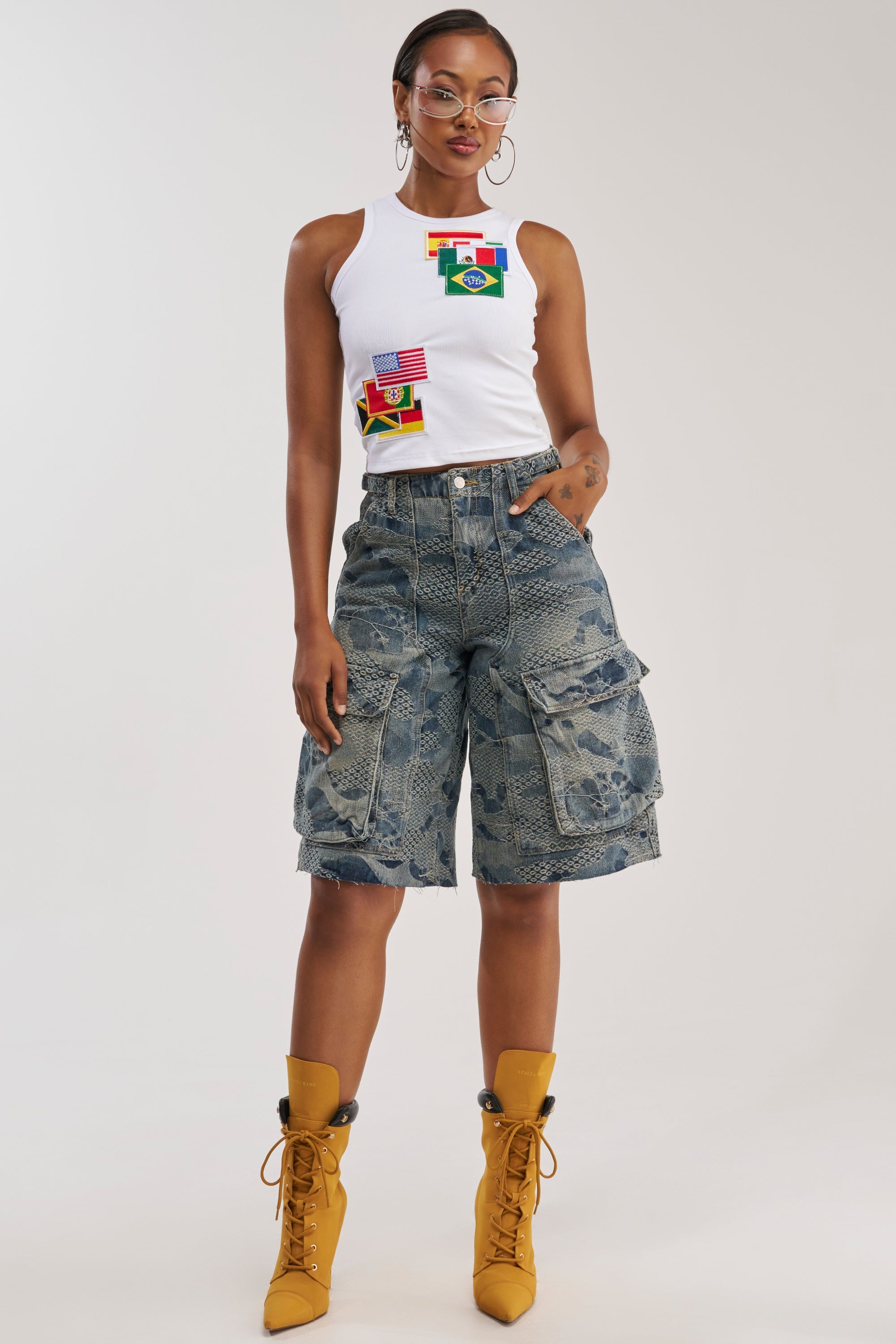 AROUND THE WORLD TANK TOP