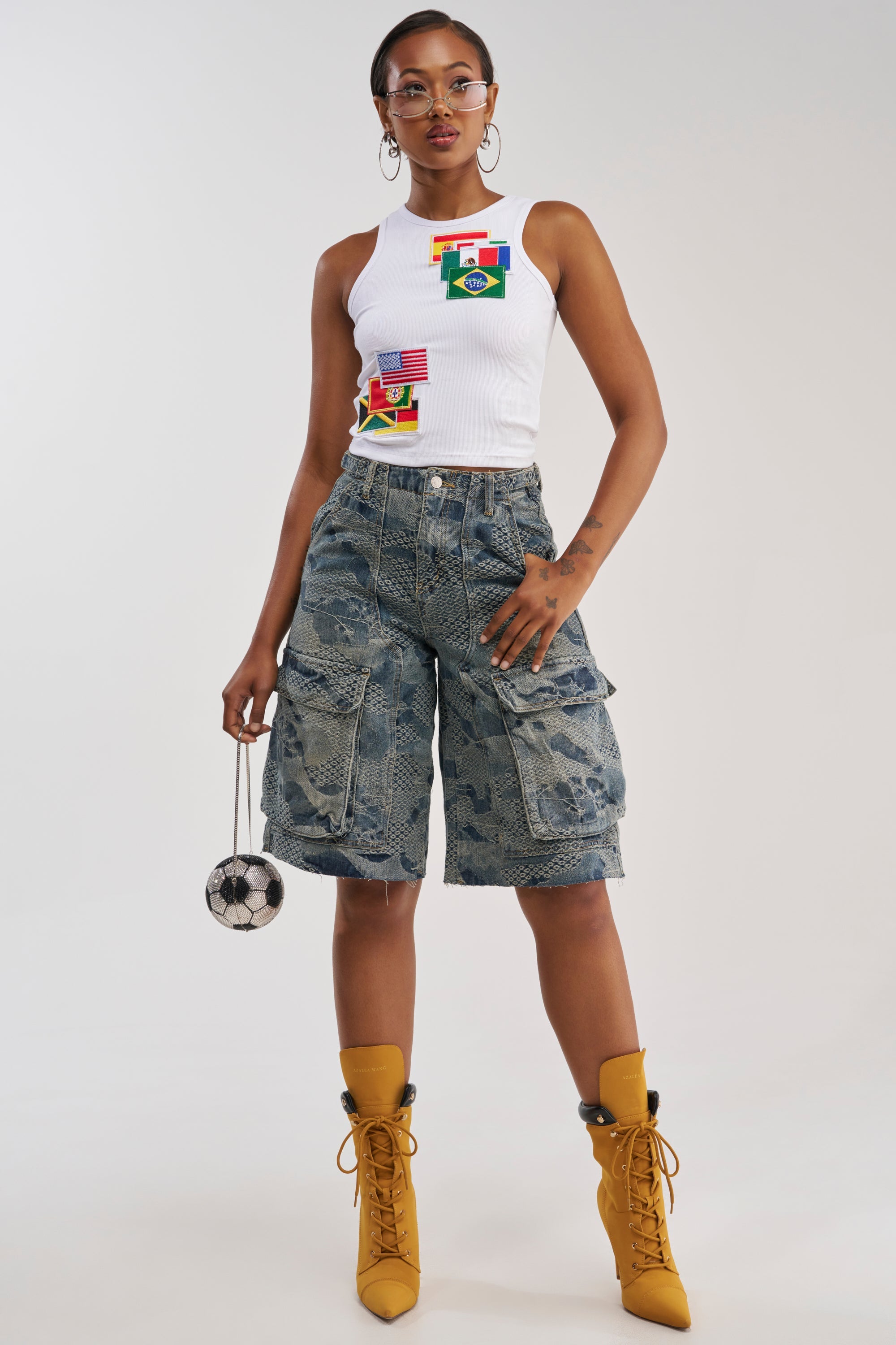 AROUND THE WORLD TANK TOP
