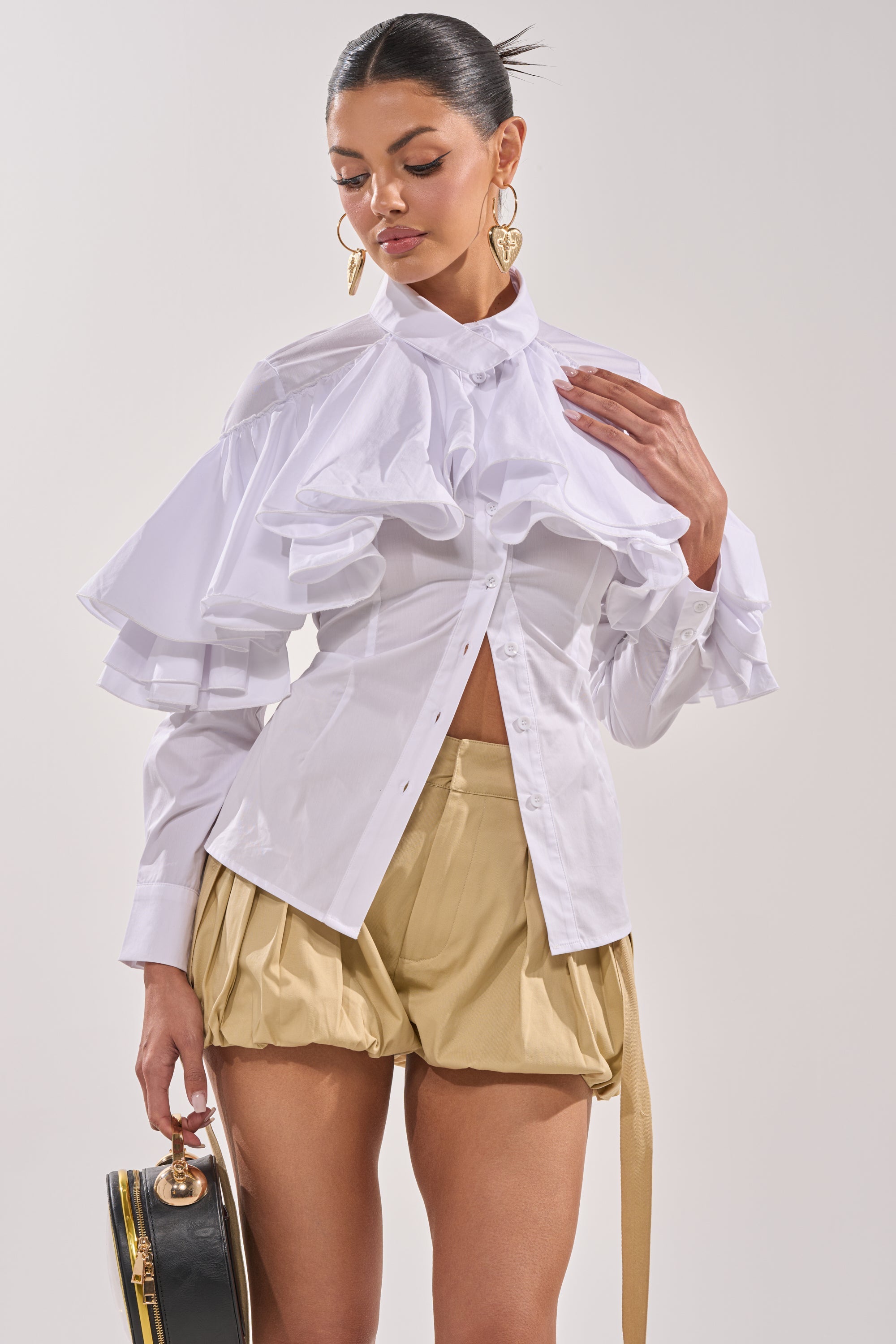 CRAZY ENOUGH BUTTON DOWN