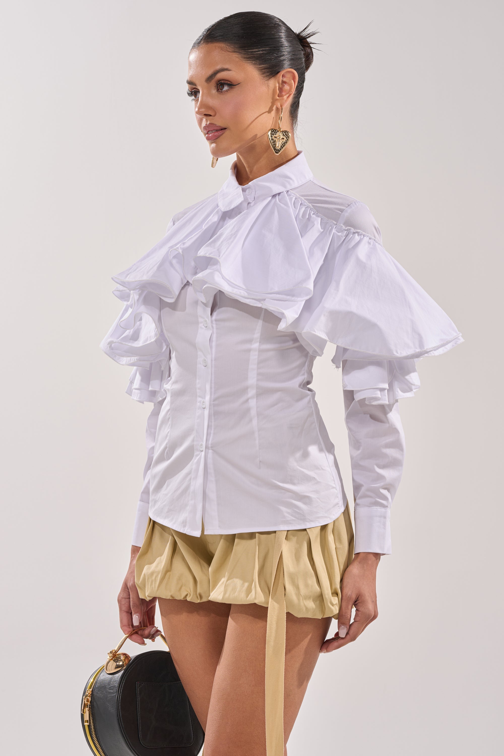 CRAZY ENOUGH BUTTON DOWN
