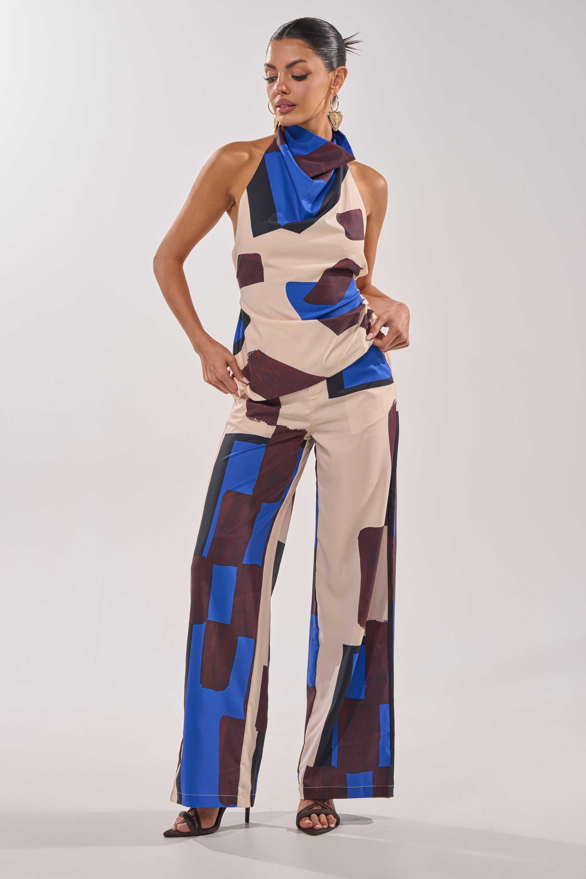 ISLAND TIME HALTER NECK