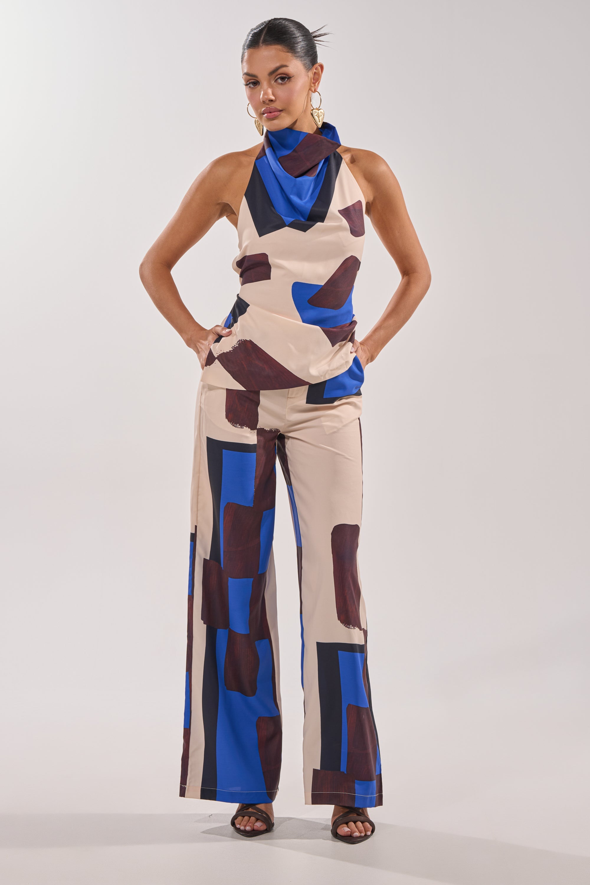 ISLAND TIME HALTER NECK