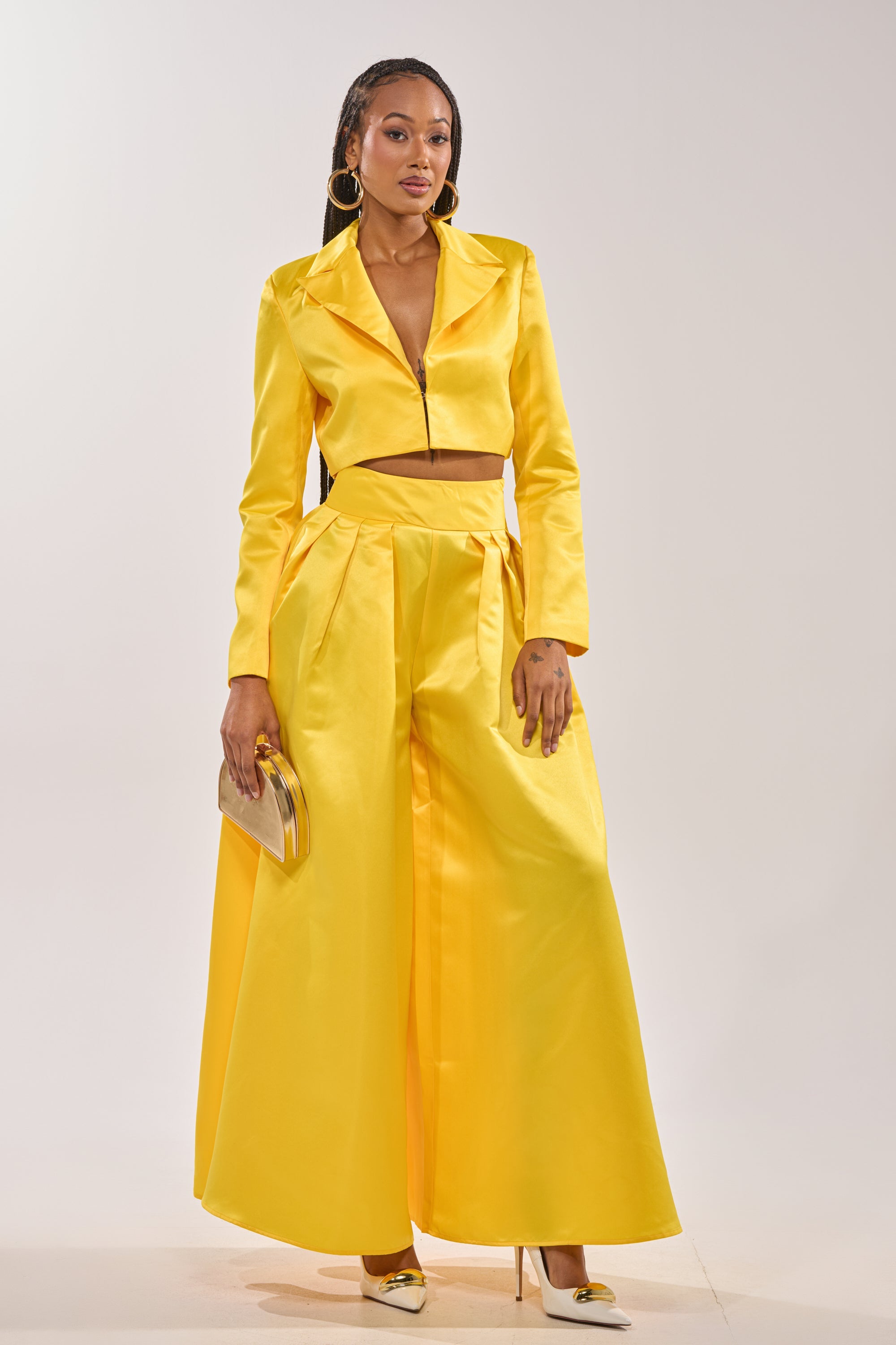 BLOOMING WIDE LEG TROUSER