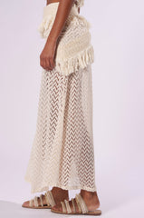 ON THE FRINGE SKIRT