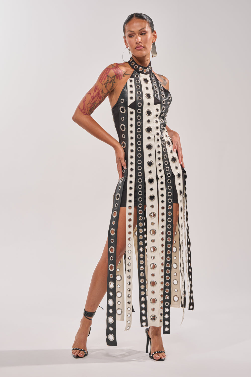 ON MY BEST BEHAVIOR TASSEL MAXI DRESS