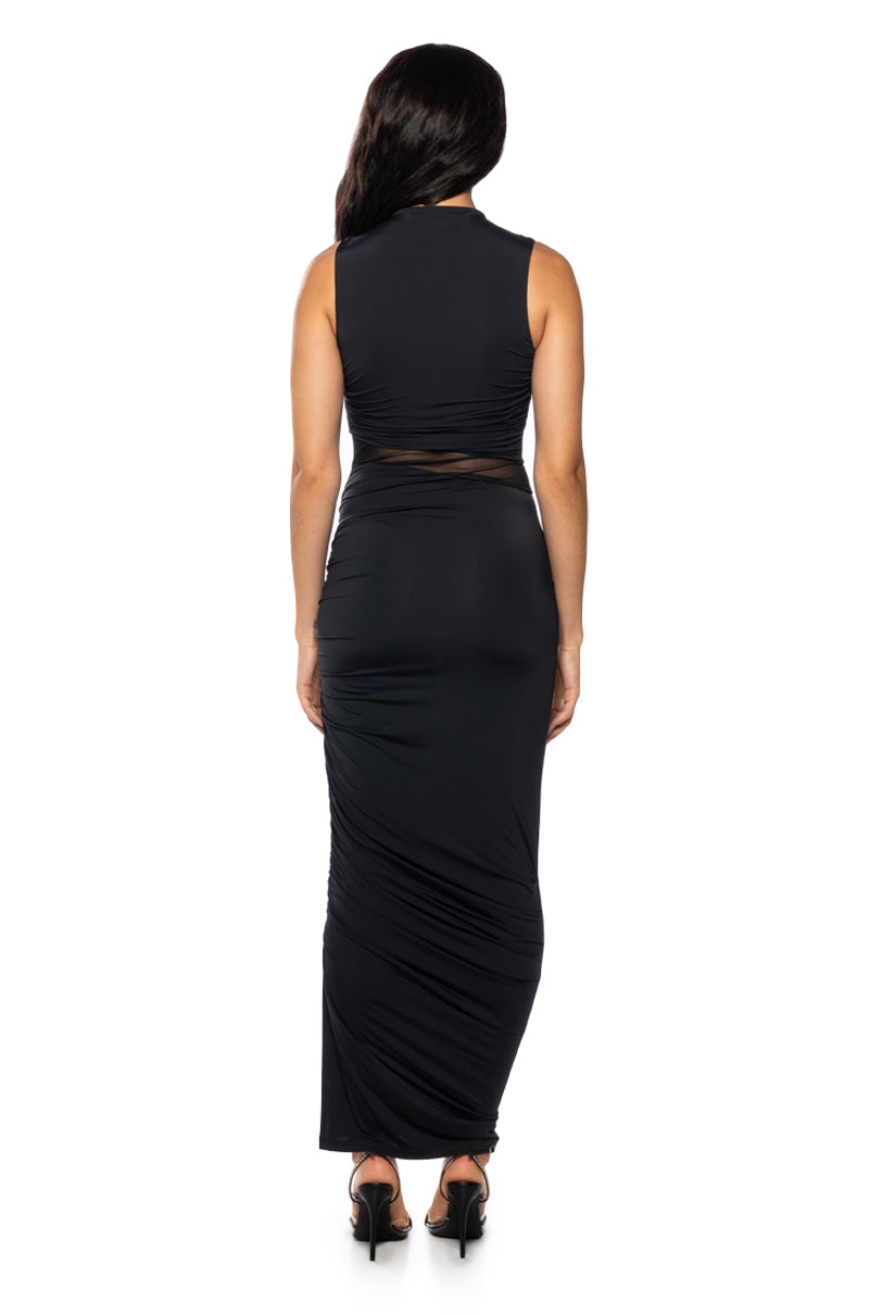 SHES ALL THAT RUFFLE MINI DRESS