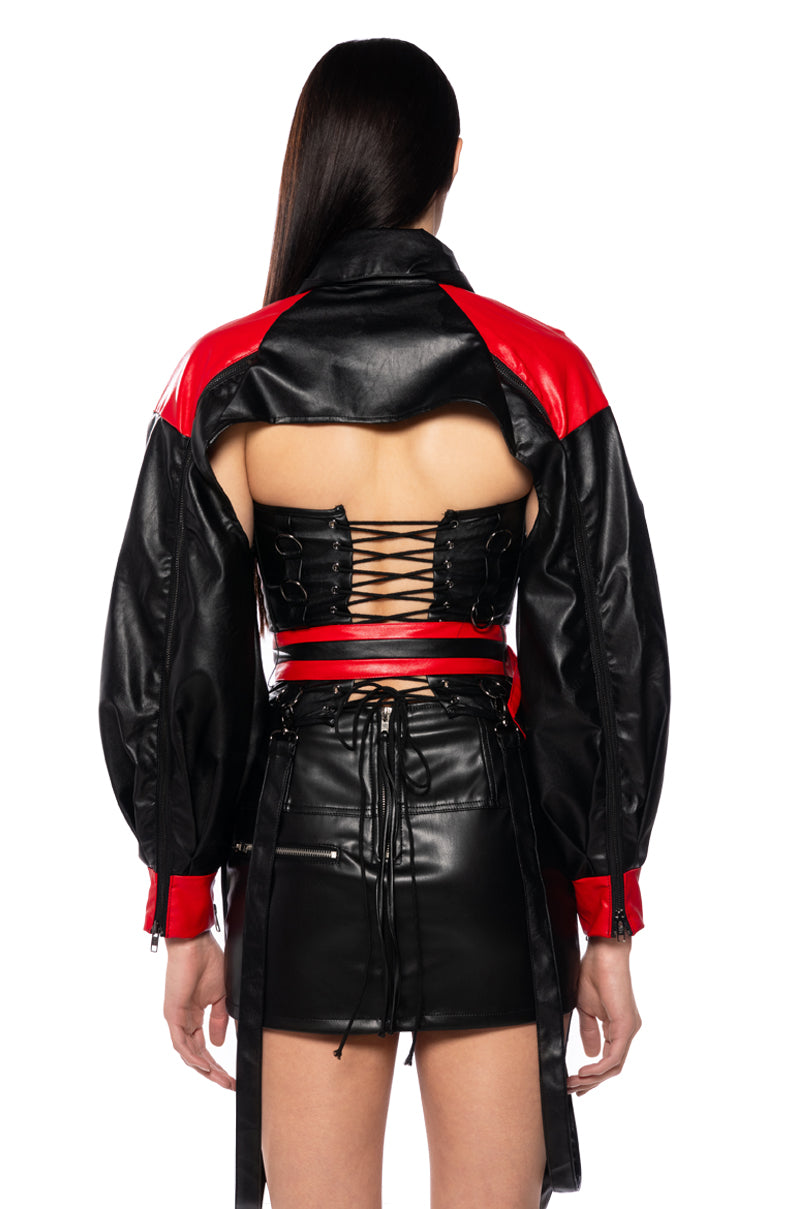 RACING PU JACKET